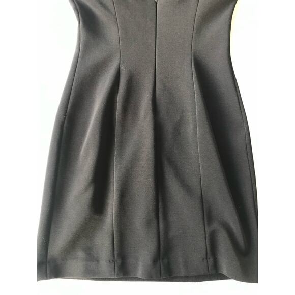 Joseph Ribkoff Black Bodycon Dress Size 8 - Picture 5 of 10